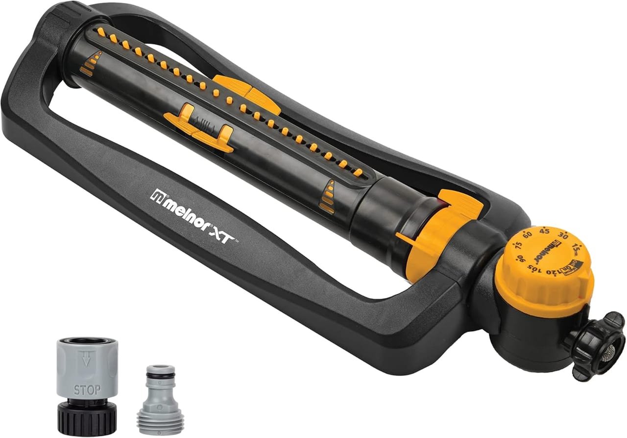 Melnor Turbo XT Oscillating Sprinkler Review: 4,000 Sq Ft Coverage With a Built-In Timer